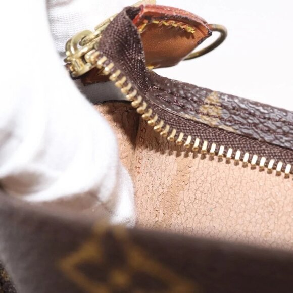 LOUIS VUITTON Monogram Bucket PM Accessory Pouch LV Auth - Picture 10 of 15